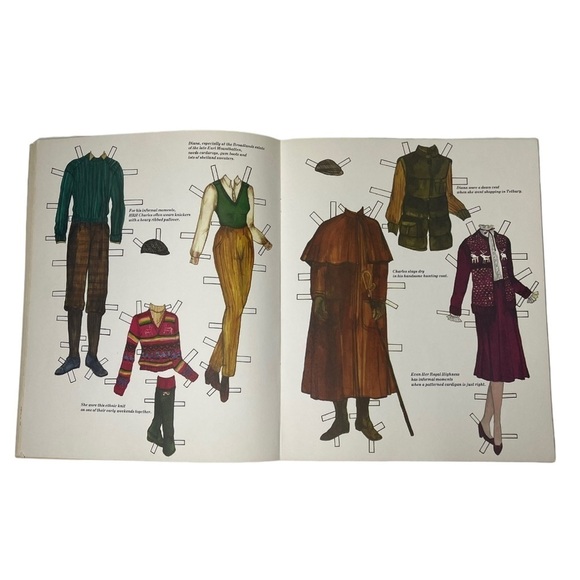 NWT Vintage 1982 The Princess Diana Paper Doll Book Of Fashion - Picture 7 of 13
